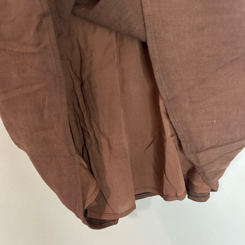 NWOT Gilli Brown Mini Dress, Size S - Picture 4 of 8
